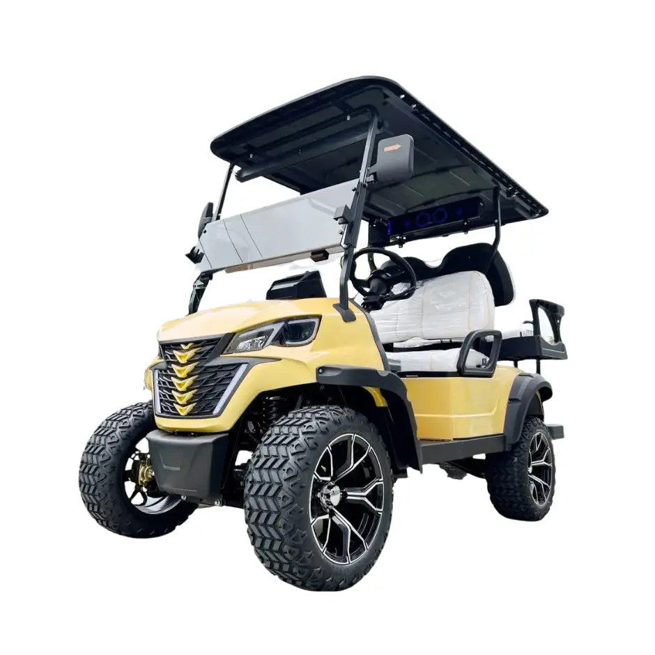 2024 Electric Golf Cart with Lithium Battery Kryptex Golf Carts