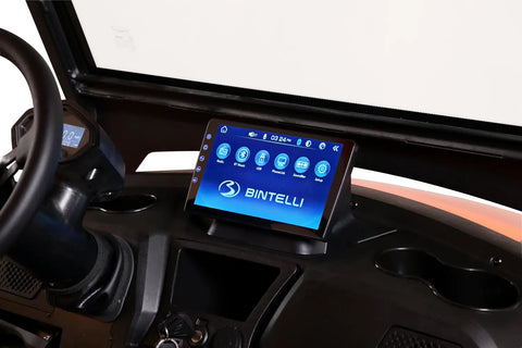 Voiturette de golf surélevée Bintelli Beyond 2025 pour 4 passagers avec batterie au lithium et écran tactile