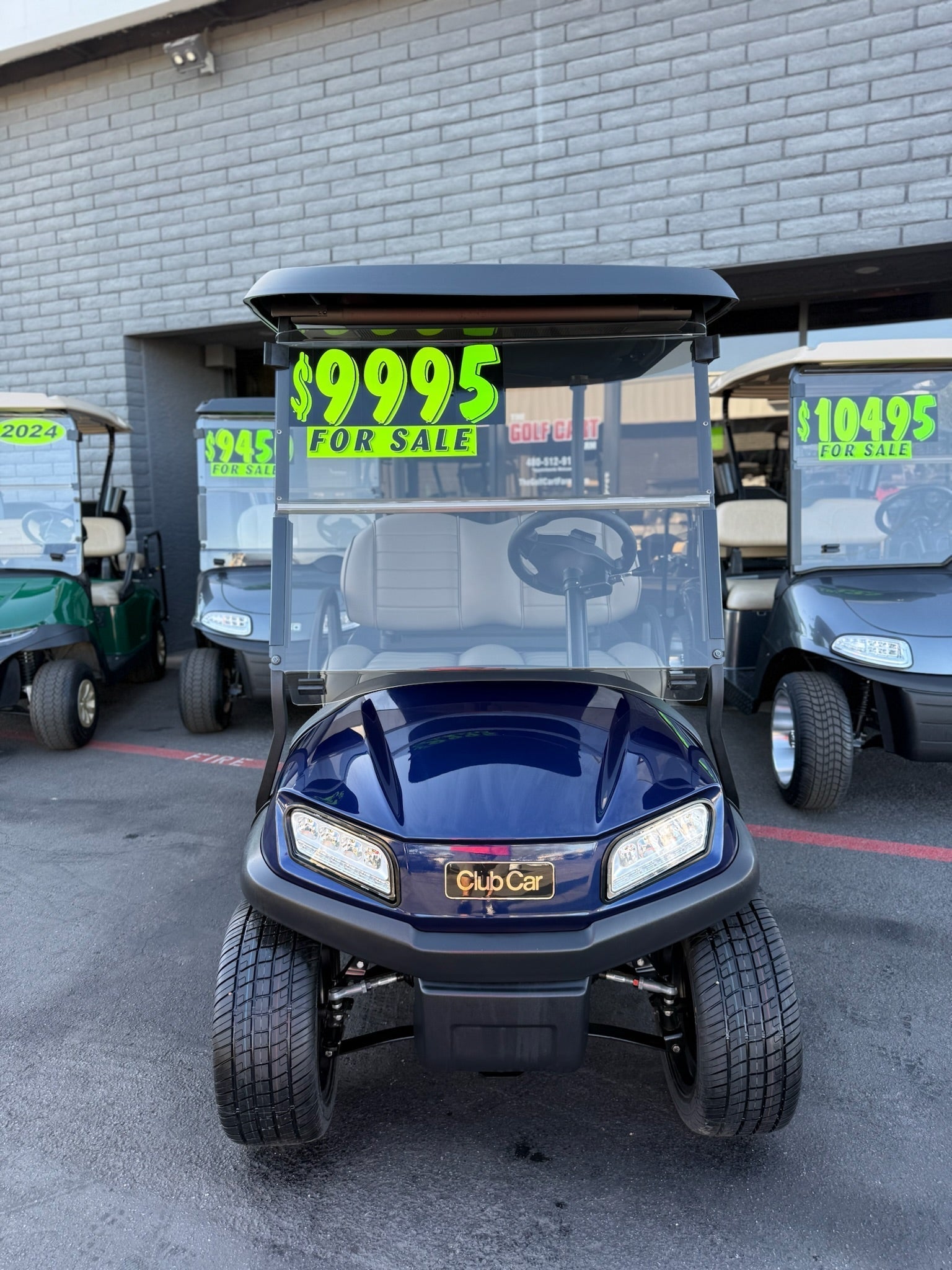 2025 CPO Custom Club Car Tempo 2 Passenger Golf Cart w/ New Batteries