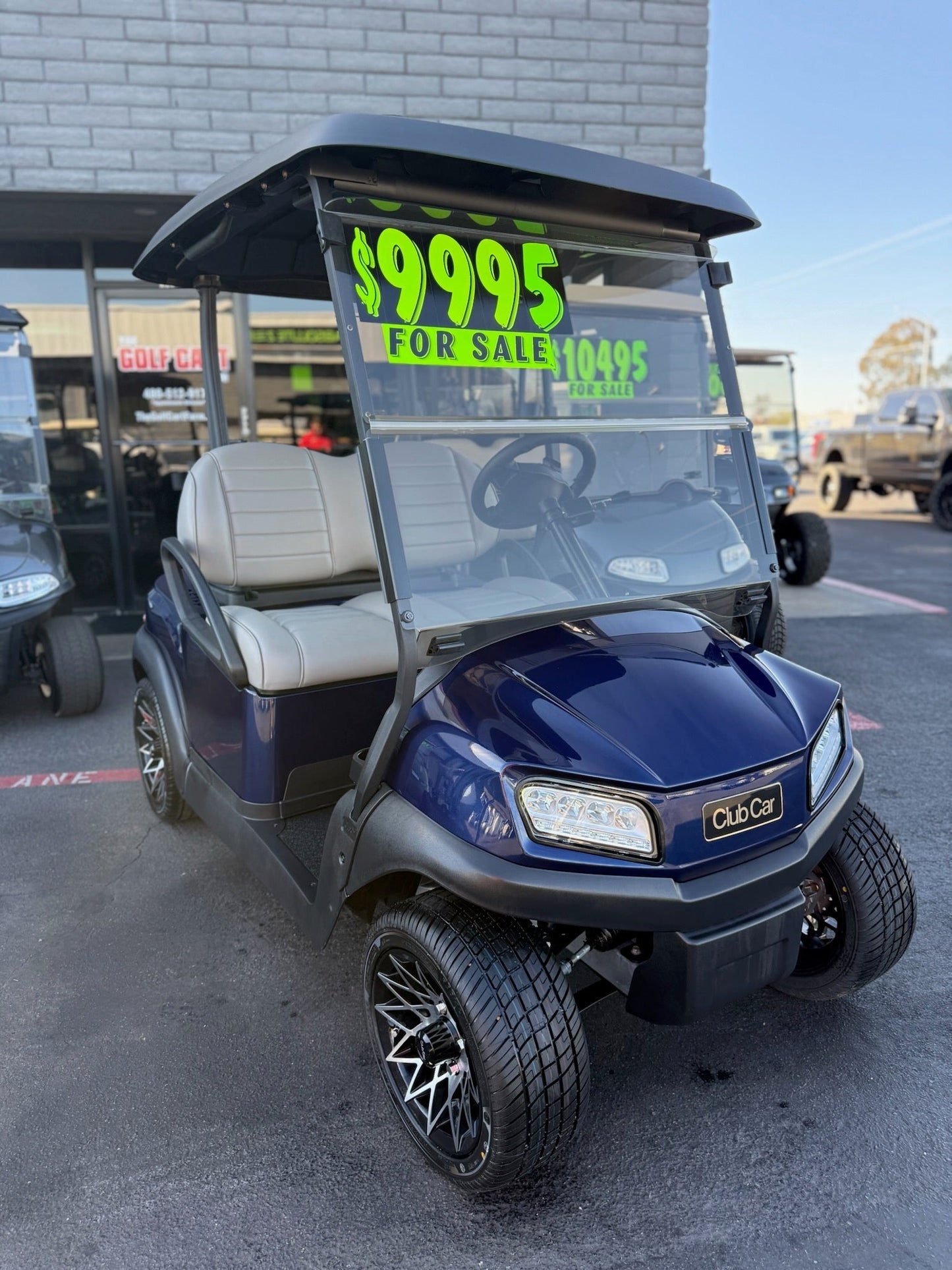 2025 CPO Custom Club Car Tempo 2 Passenger Golf Cart w/ New Batteries