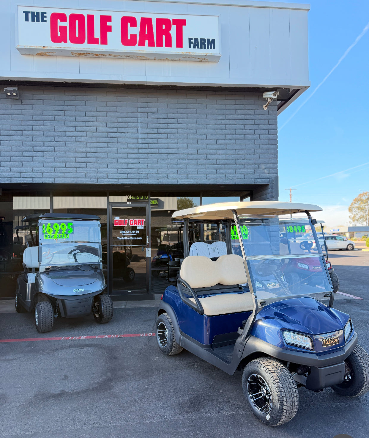 2025 CPO Custom Club Car Tempo 2 Passenger Golf Cart w/ New Batteries