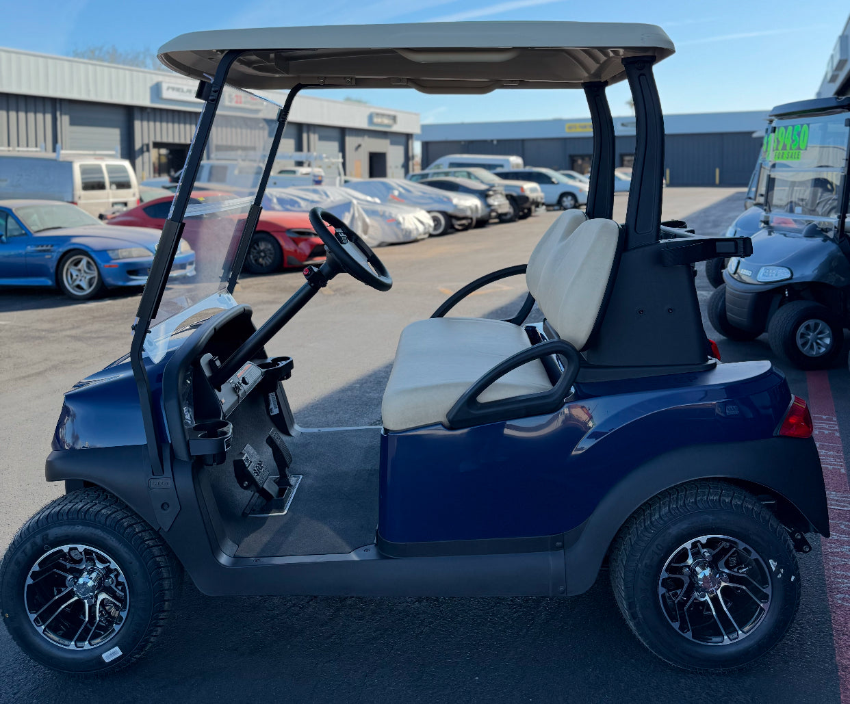2025 CPO Custom Club Car Tempo 2 Passenger Golf Cart w/ New Batteries