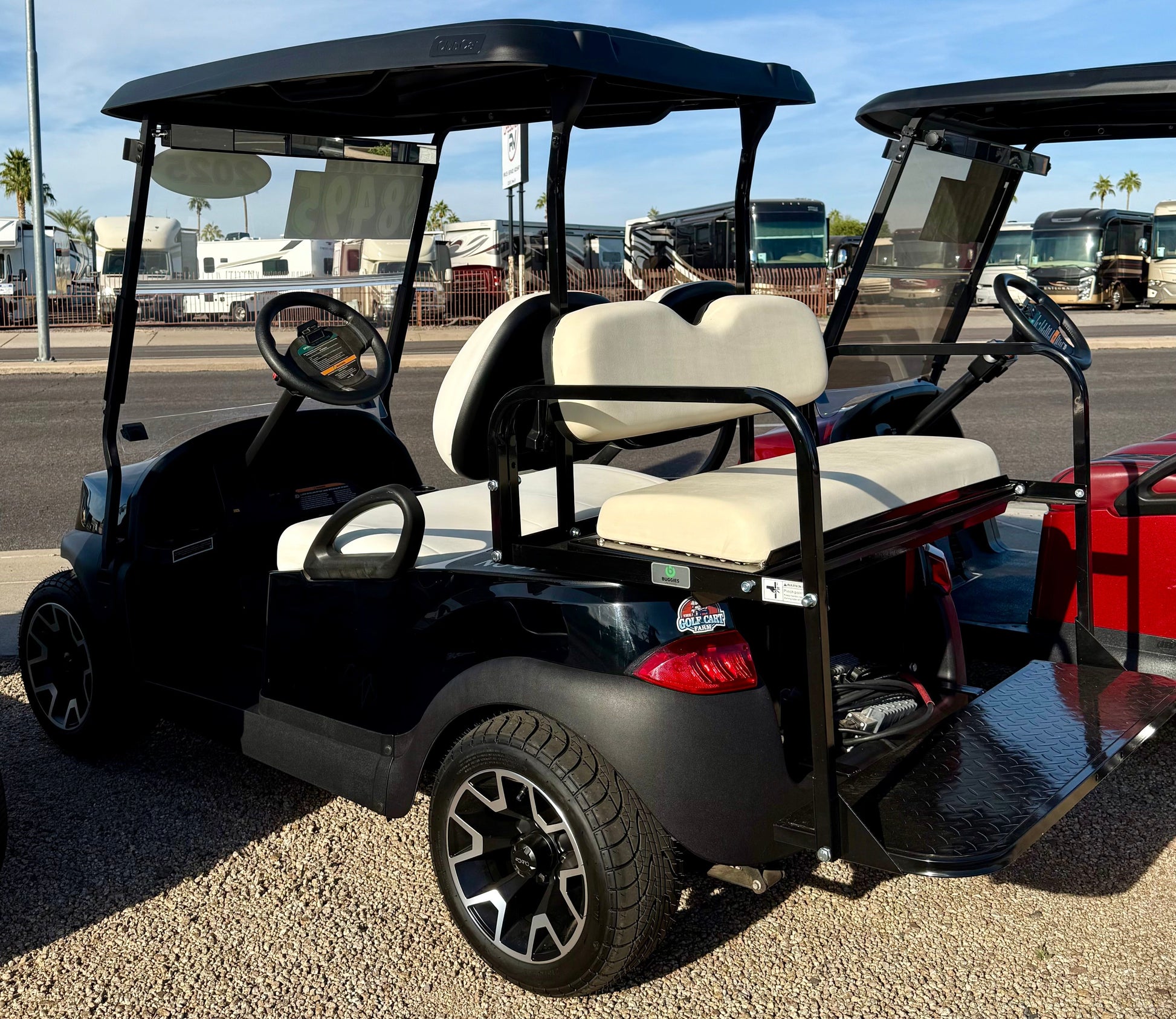 2025 CPO Custom Club Car Tempo 4 Passenger Golf Cart w/ New Batteries