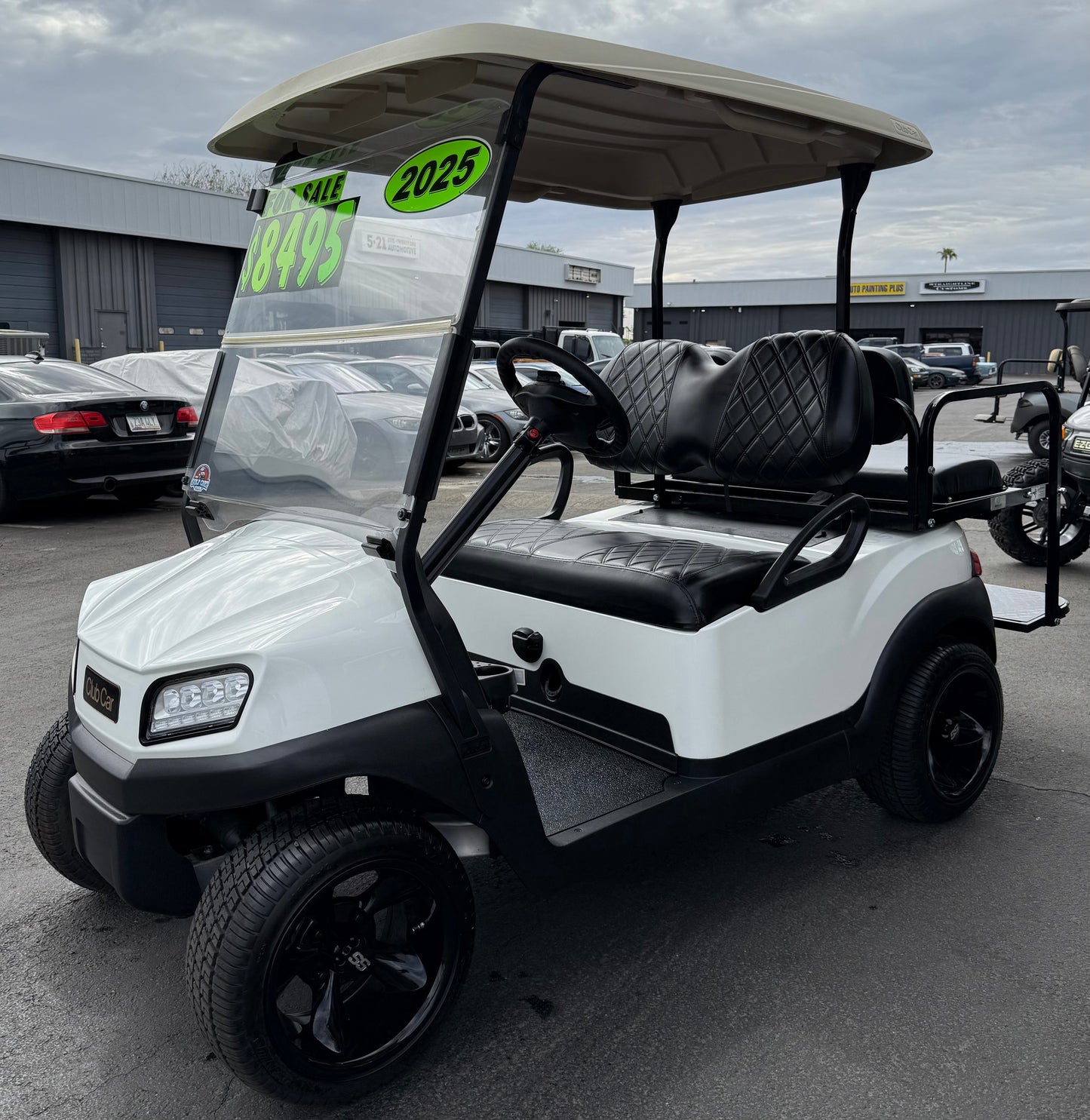 2025 CPO Custom Club Car Tempo 4 Passenger Golf Cart w/ New Batteries
