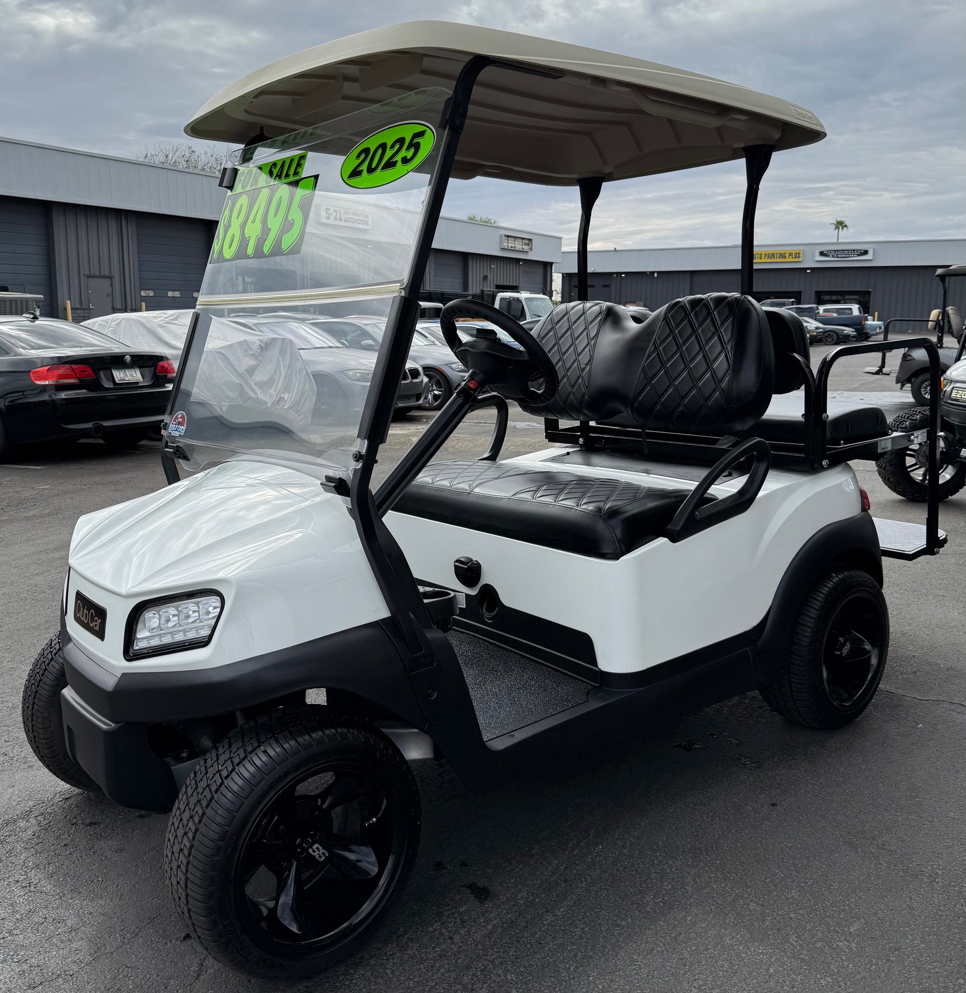 2025 CPO Custom Club Car Tempo 4 Passenger Golf Cart w/ New Batteries