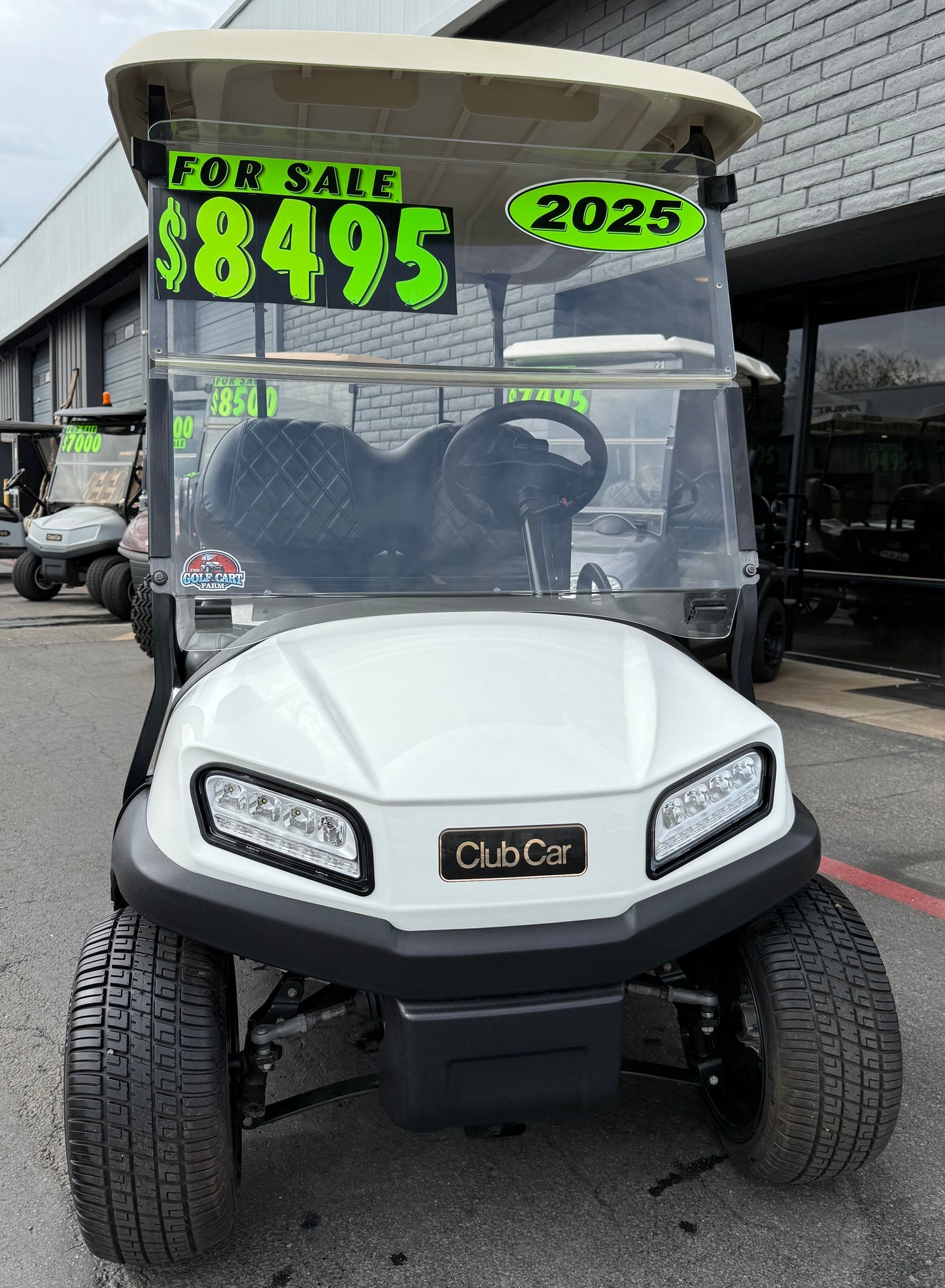 2025 CPO Custom Club Car Tempo 4 Passenger Golf Cart w/ New Batteries