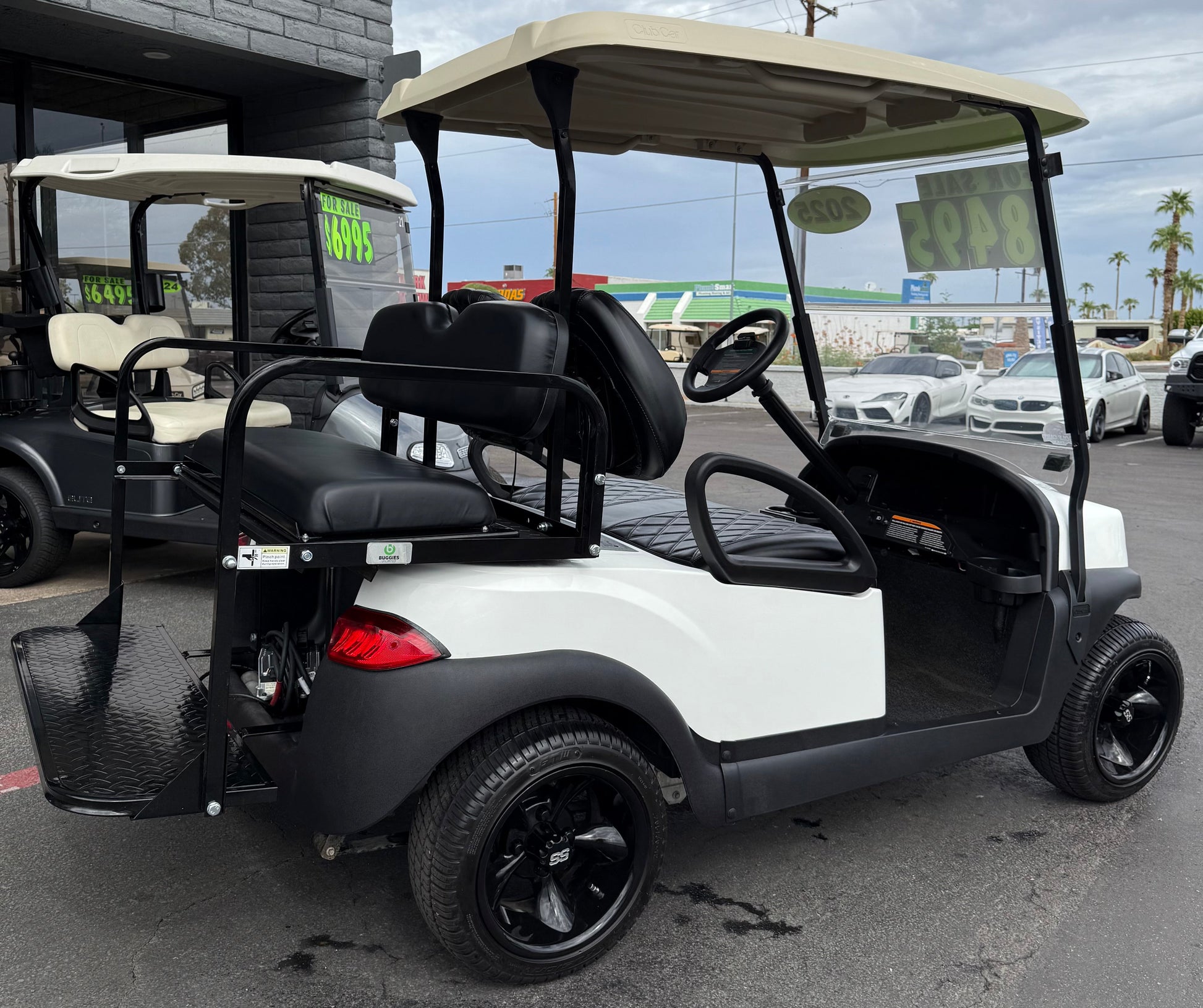 2025 CPO Custom Club Car Tempo 4 Passenger Golf Cart w/ New Batteries