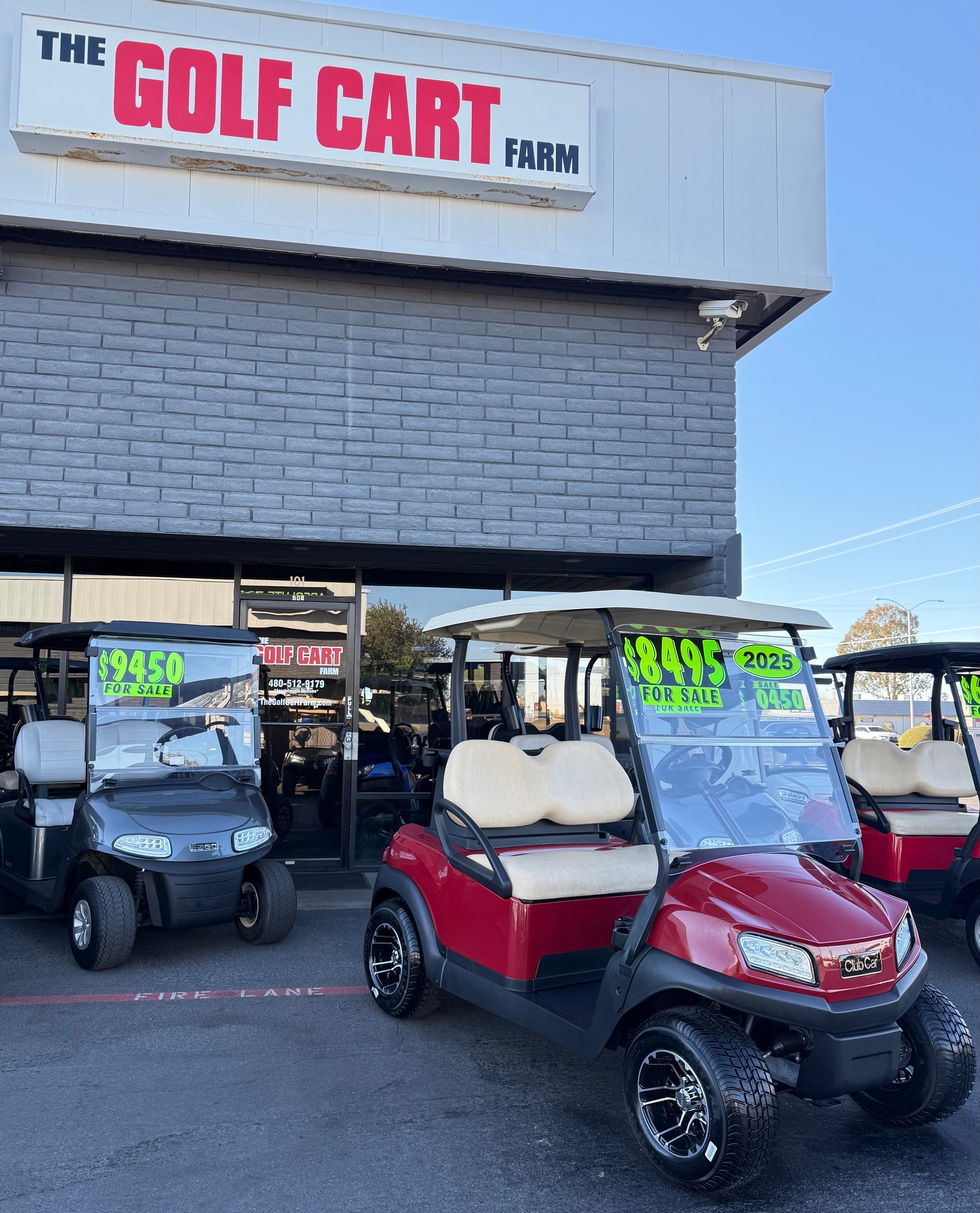 2025 CPO Custom Club Car Tempo 2 Passenger Golf Cart w/ New Batteries