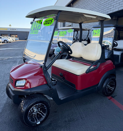 2025 CPO Custom Club Car Tempo 2 Passenger Golf Cart w/ New Batteries