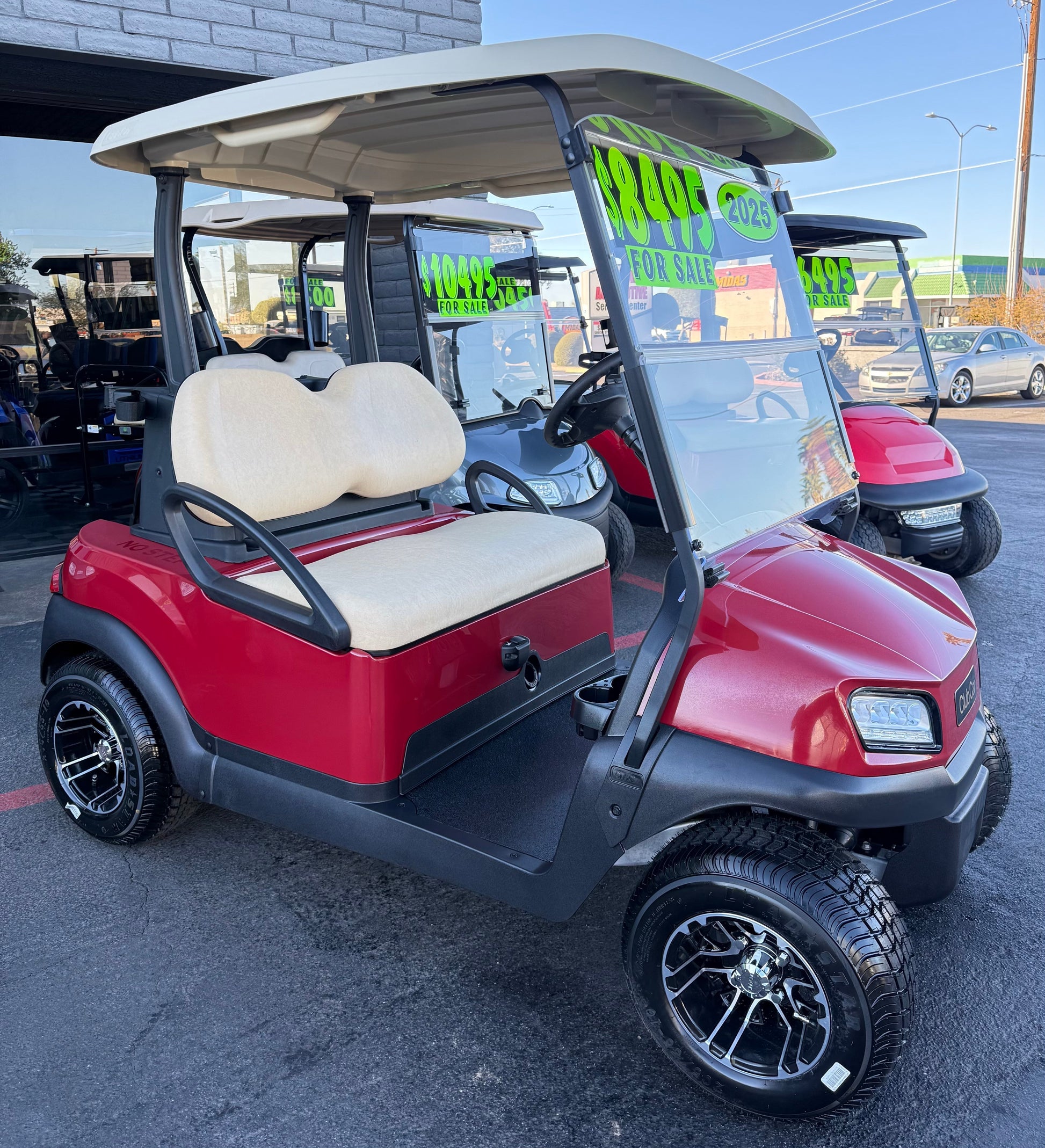 2025 CPO Custom Club Car Tempo 2 Passenger Golf Cart w/ New Batteries