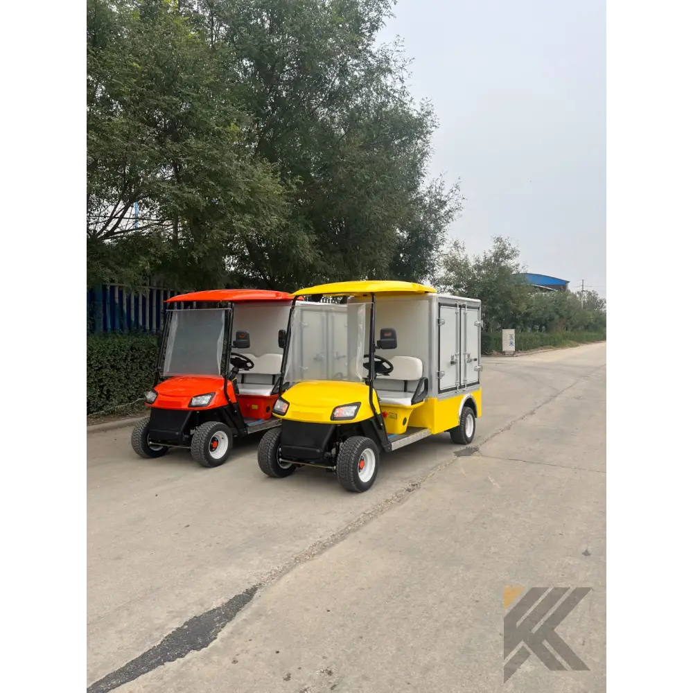 2024 Electric Utility Golf Cart with Lithium Battery Kryptex Golf Carts