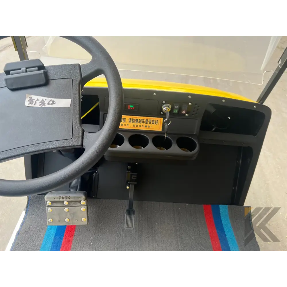 2024 Electric Utility Golf Cart with Lithium Battery Kryptex Golf Carts