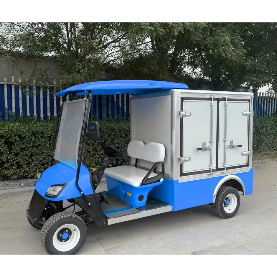 2024 Electric Utility Golf Cart with Lithium Battery Kryptex Golf Carts