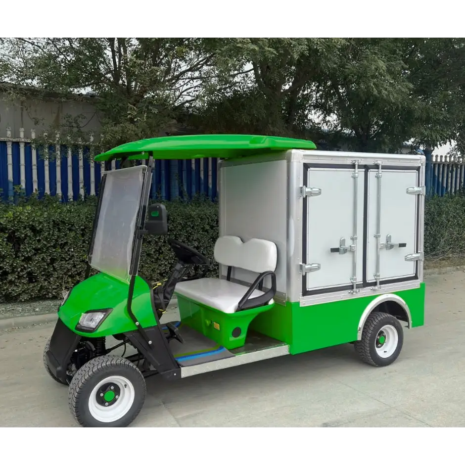 2024 Electric Utility Golf Cart with Lithium Battery Kryptex Golf Carts