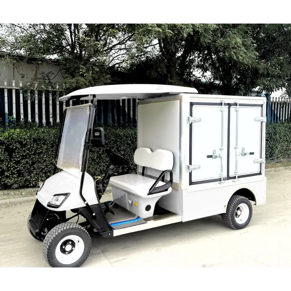 2024 Electric Utility Golf Cart with Lithium Battery Kryptex Golf Carts