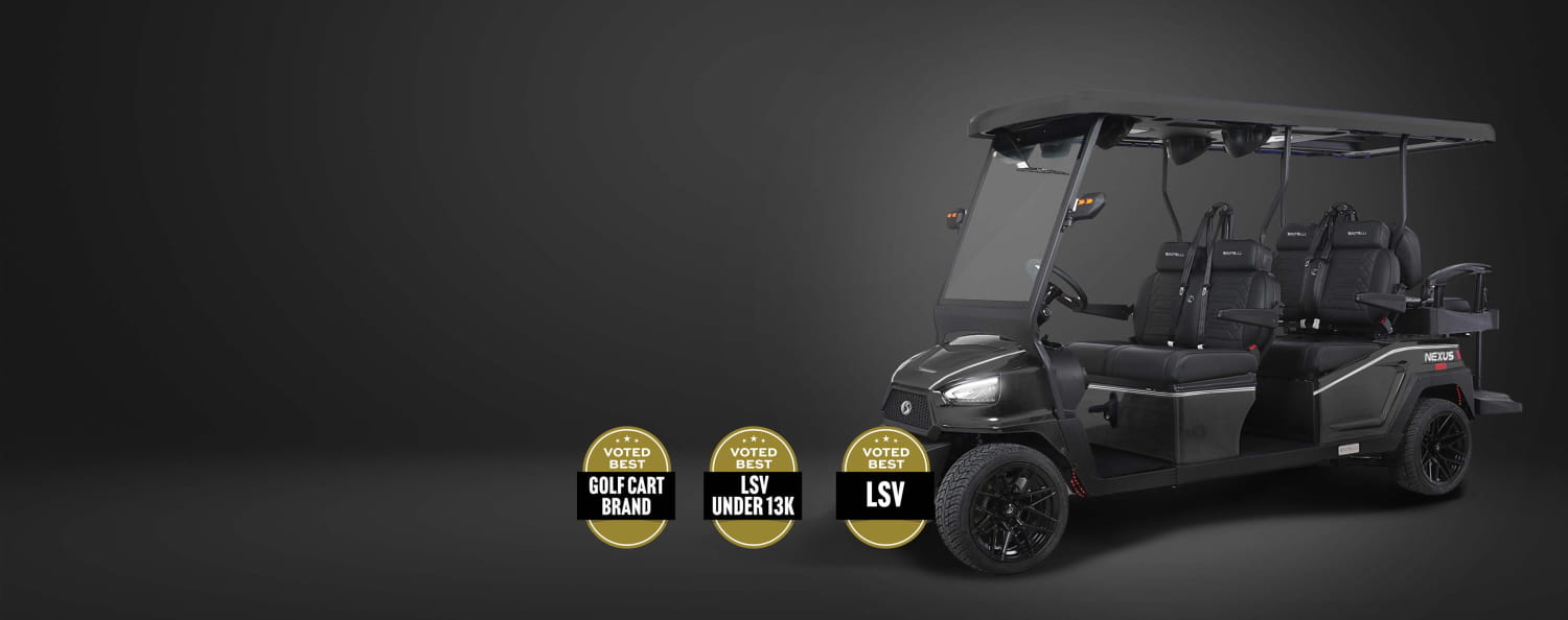 2026 Bintelli Nexus Gen2 6 Seater Golf Cart in Anvil