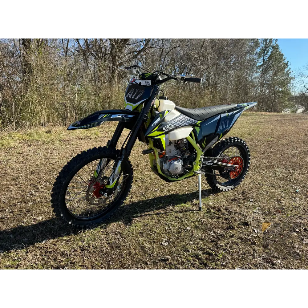 EGL A17 RS NC300 KP Adult Dirt Bike Kryptex Golf Carts