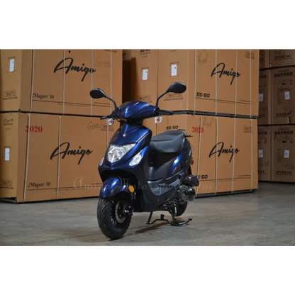 Amigo Beemer 49cc Scooter Fully Assembled Kryptex Golf Carts