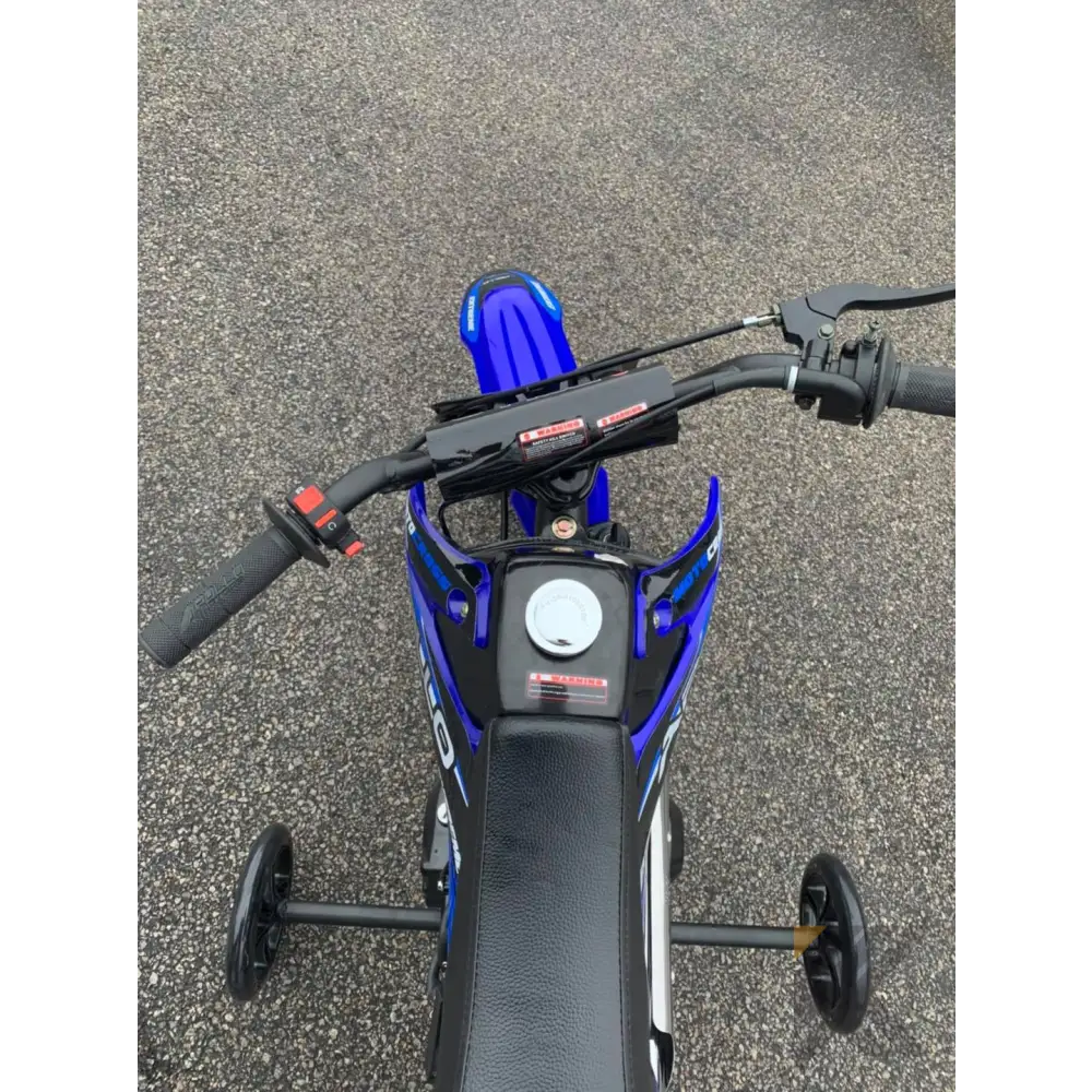 Apollo 70cc Kids Dirt Bike With Training Wheels Kryptex Golf Carts