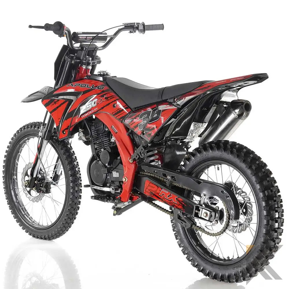Apollo DB36 250cc Adult Dirt Bike Kryptex Golf Carts