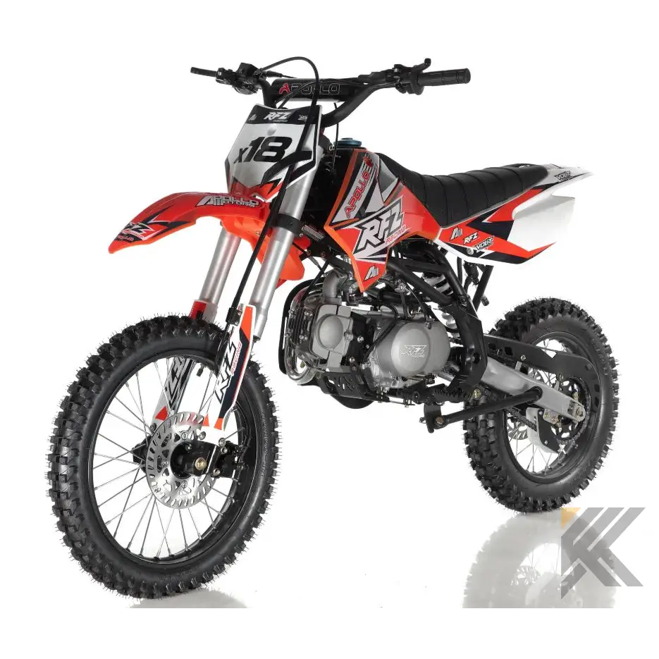 Apollo X18 125cc Dirt Bike Kryptex Golf Carts