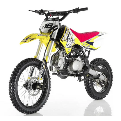 Apollo X18 125cc Dirt Bike Kryptex Golf Carts