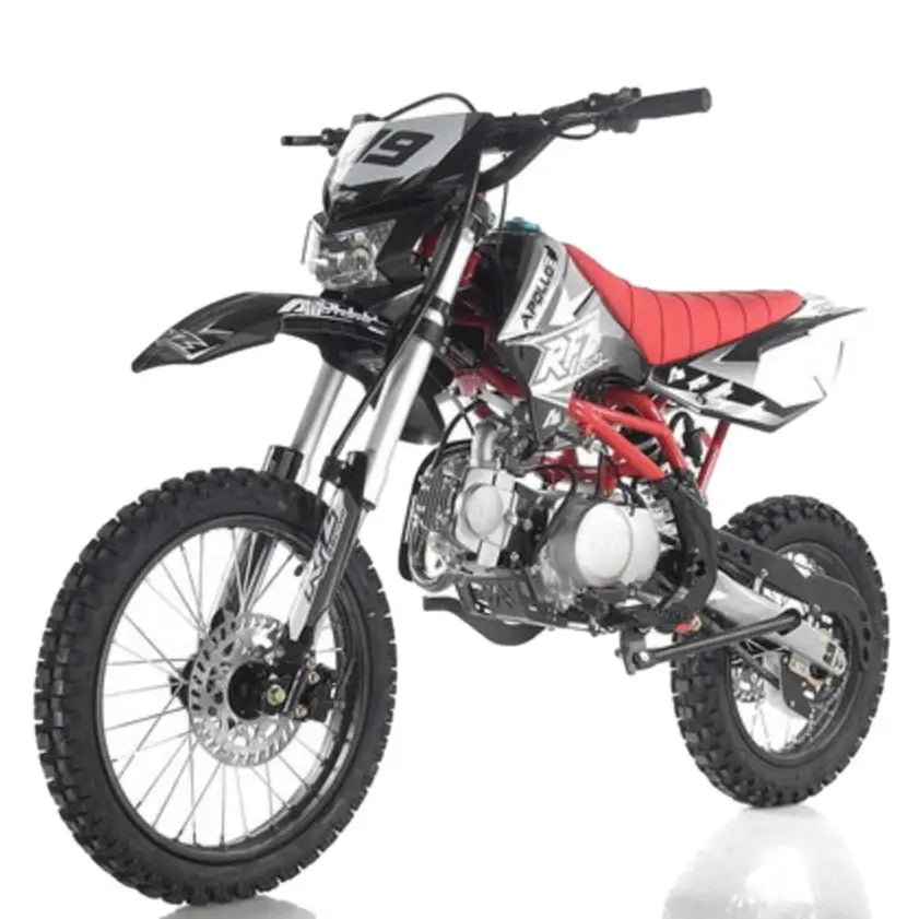 Apollo X19 125cc With Headlight Dirt Bike Kryptex Golf Carts