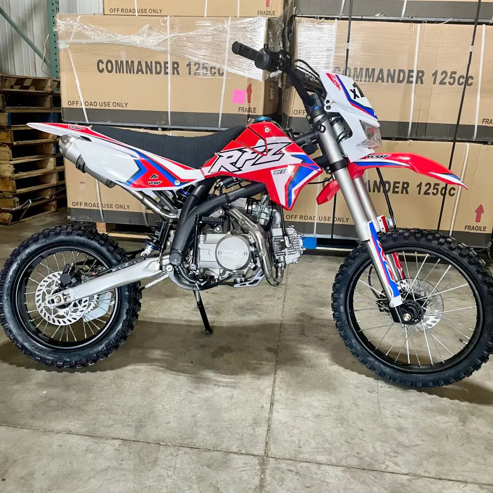 Apollo X19 125cc With Headlight Dirt Bike Kryptex Golf Carts