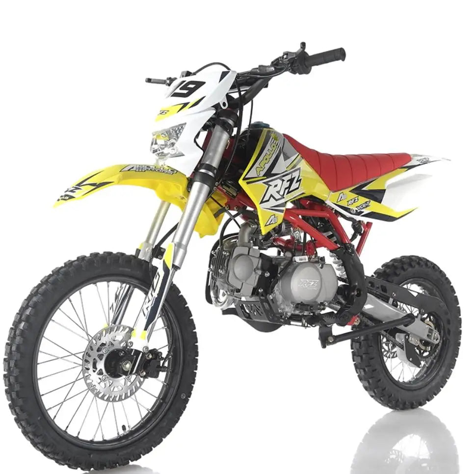 Apollo X19 125cc With Headlight Dirt Bike Kryptex Golf Carts