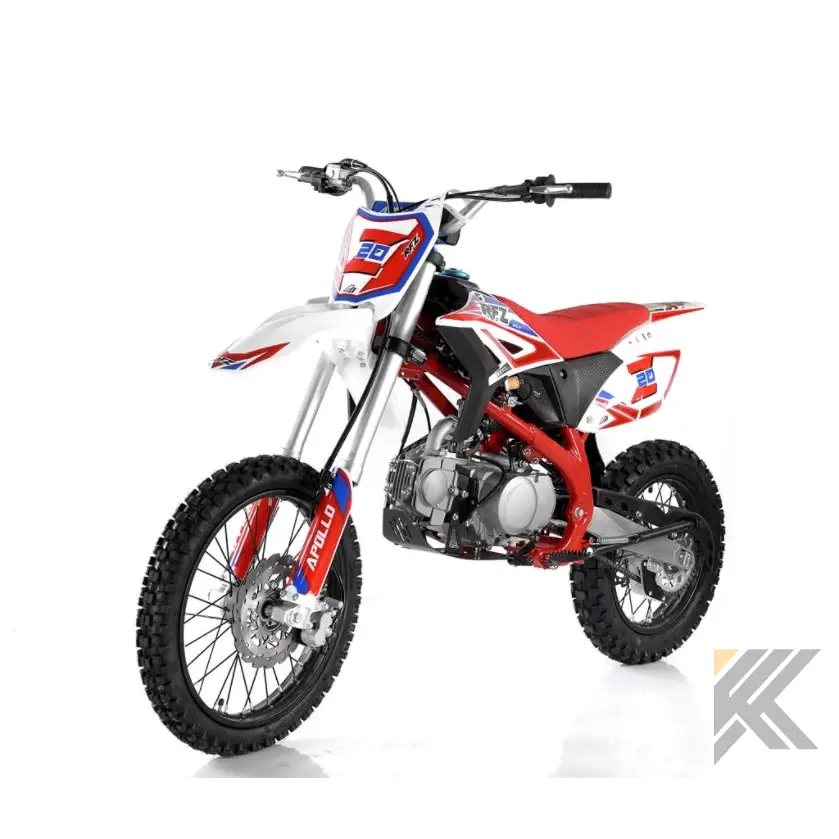 Apollo Z20 125cc Adult Dirt Bike Kryptex Golf Carts