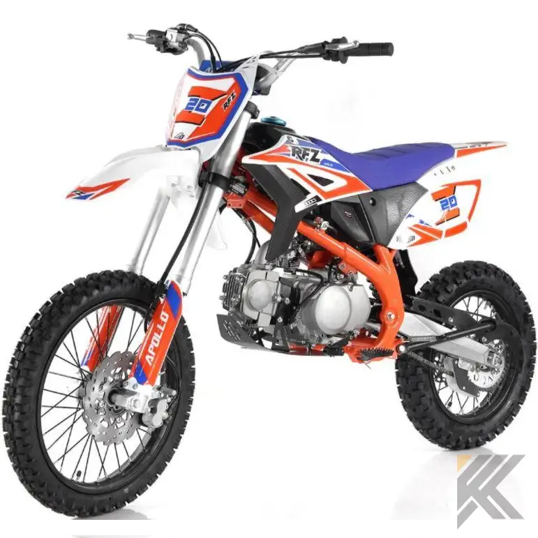 Apollo Z20 125cc Adult Dirt Bike Kryptex Golf Carts
