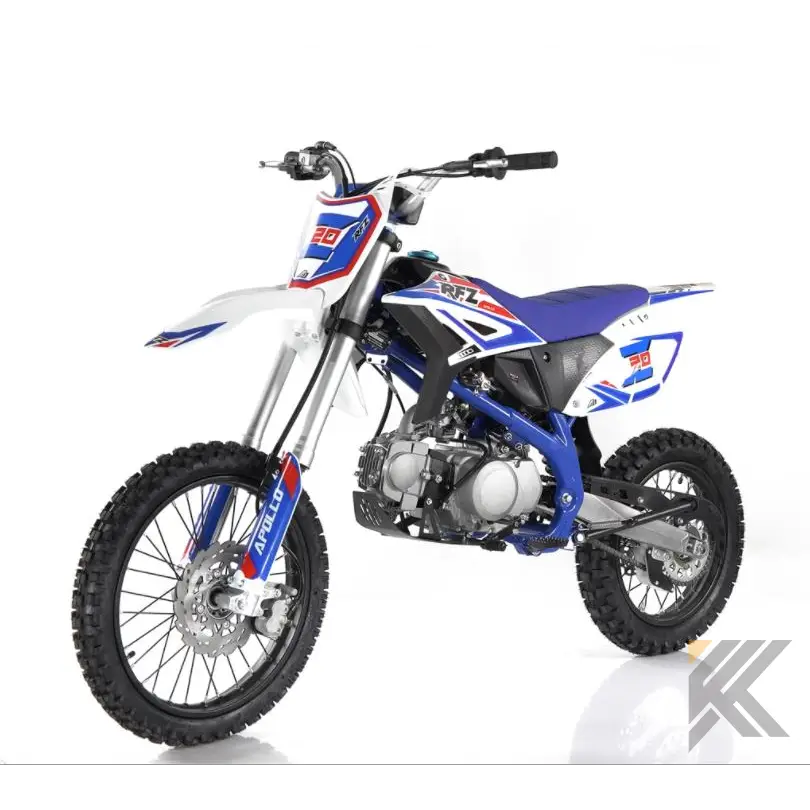 Apollo Z20 125cc Adult Dirt Bike Kryptex Golf Carts