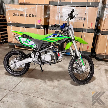 Apollo Z40 140cc Adult Dirt Bike Kryptex Golf Carts