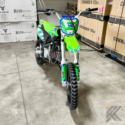 Apollo Z40 140cc Adult Dirt Bike Kryptex Golf Carts