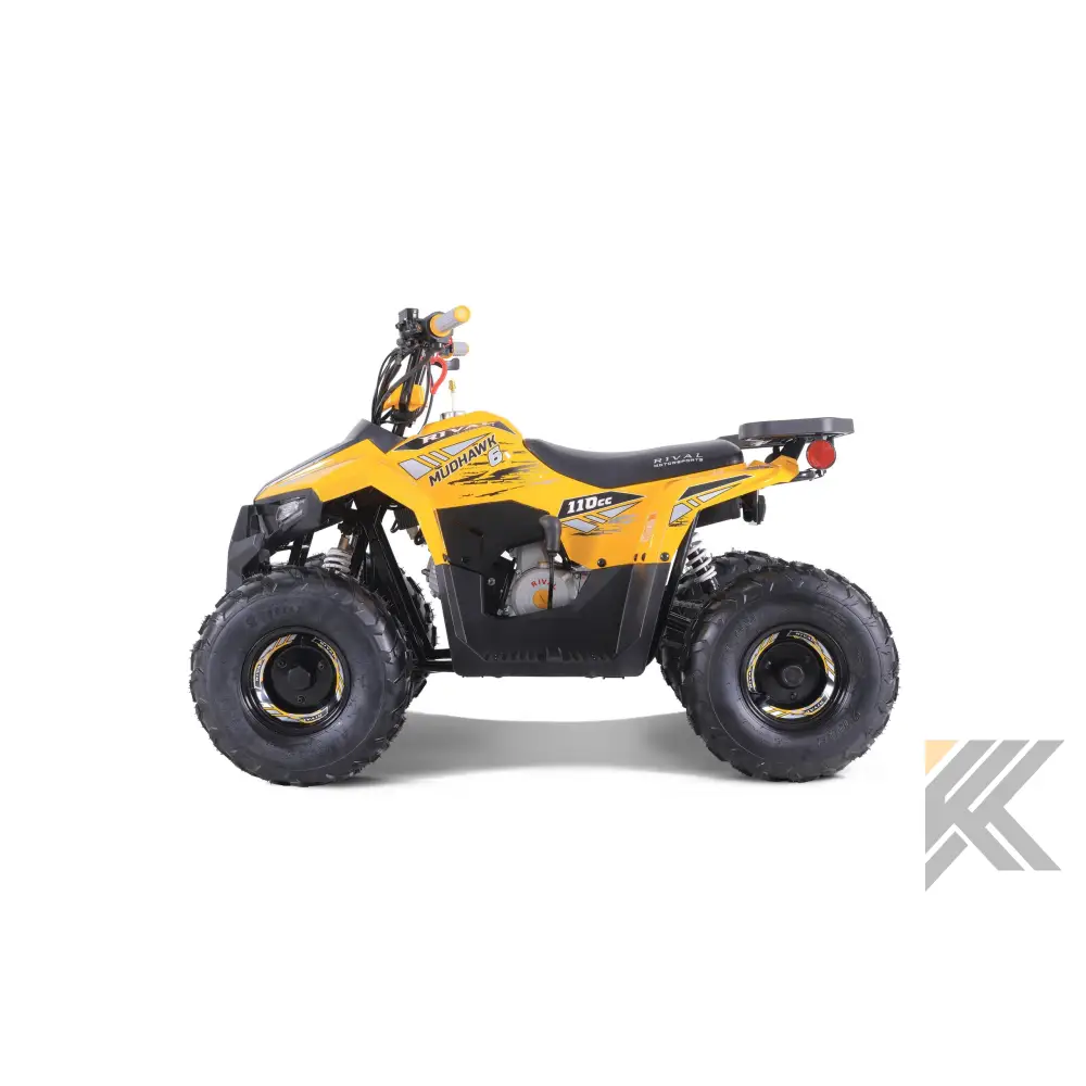 Tao Tao Rival Mudhawk 6 Children's ATV, 4-Stroke 110cc Kryptex Golf Carts