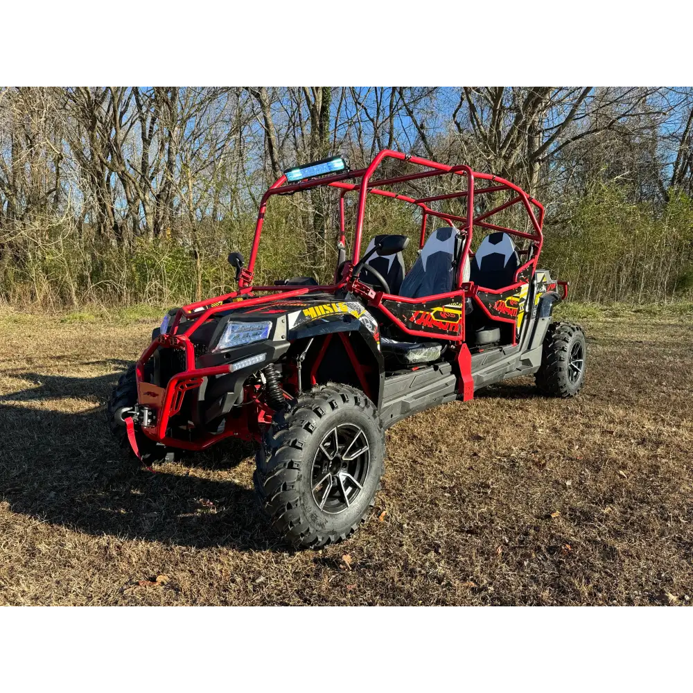 Fangpower Predator 400FX UTV Side By Side 4 Seater Kryptex Golf Carts