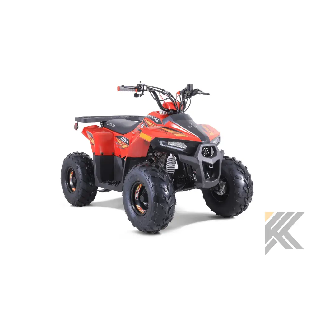 Tao Tao Rival Mudhawk 6 Children's ATV, 4-Stroke 110cc Kryptex Golf Carts