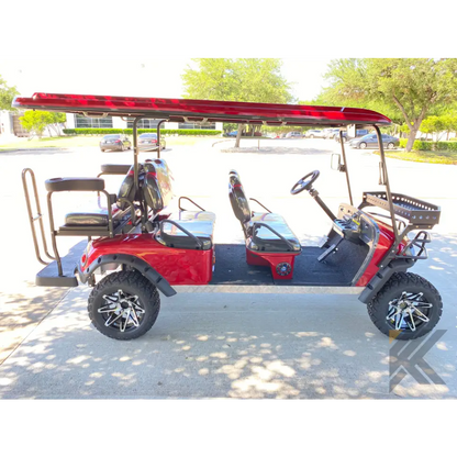 T-60 Electric 6 Seater Golf Cart Kryptex Golf Carts