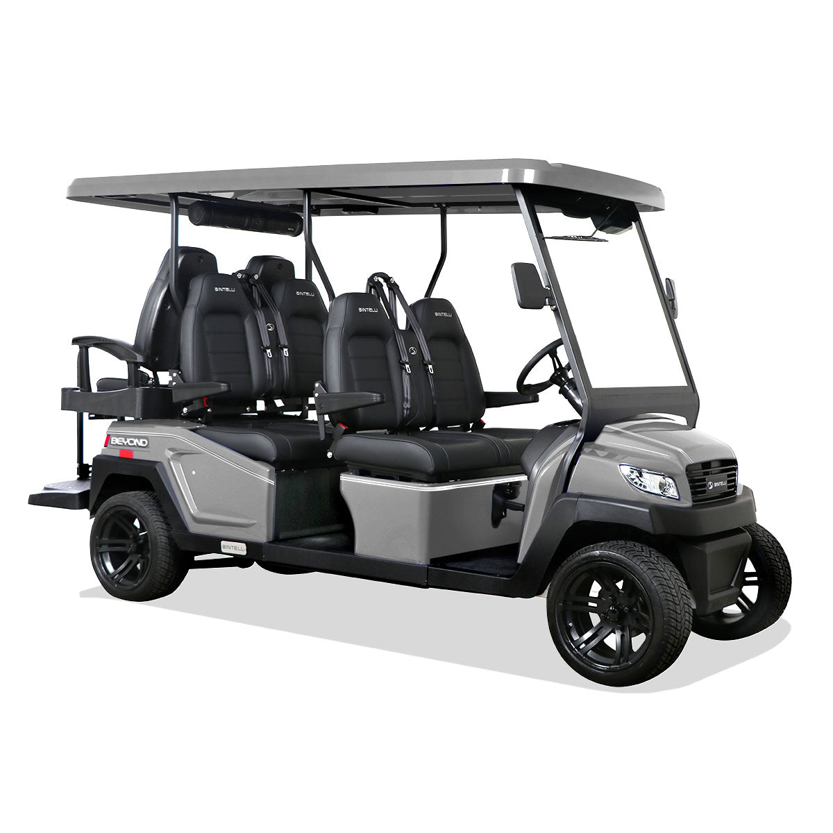 2025 Bintelli Beyond 6 Passenger Golf Cart w/ Lithium Battery & Touchscreen