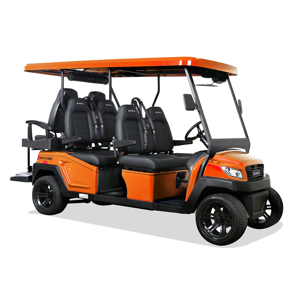 2025 Bintelli Beyond 6 Passenger Golf Cart w/ Lithium Battery & Touchscreen