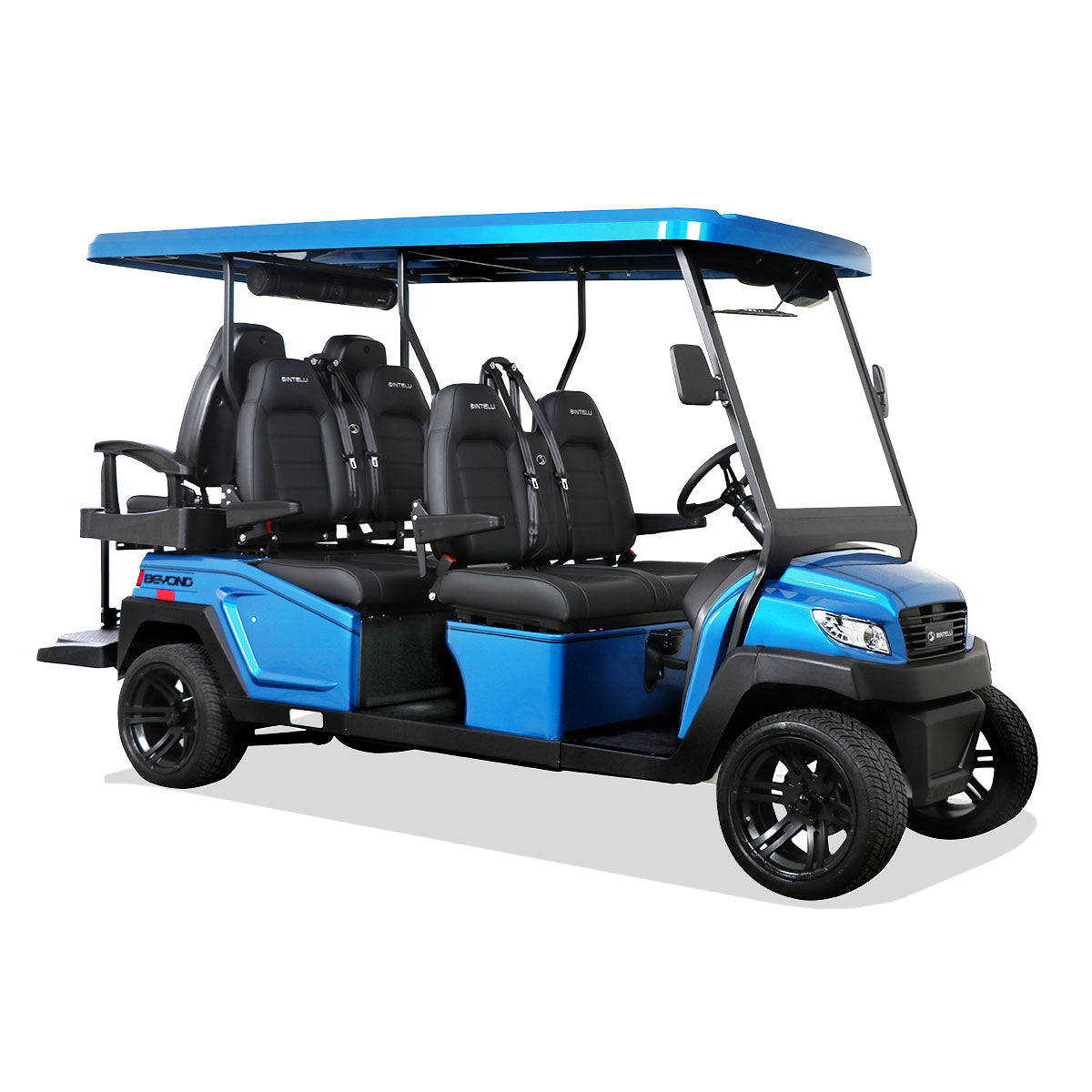 2025 Bintelli Beyond 6 Passenger Golf Cart w/ Lithium Battery & Touchscreen