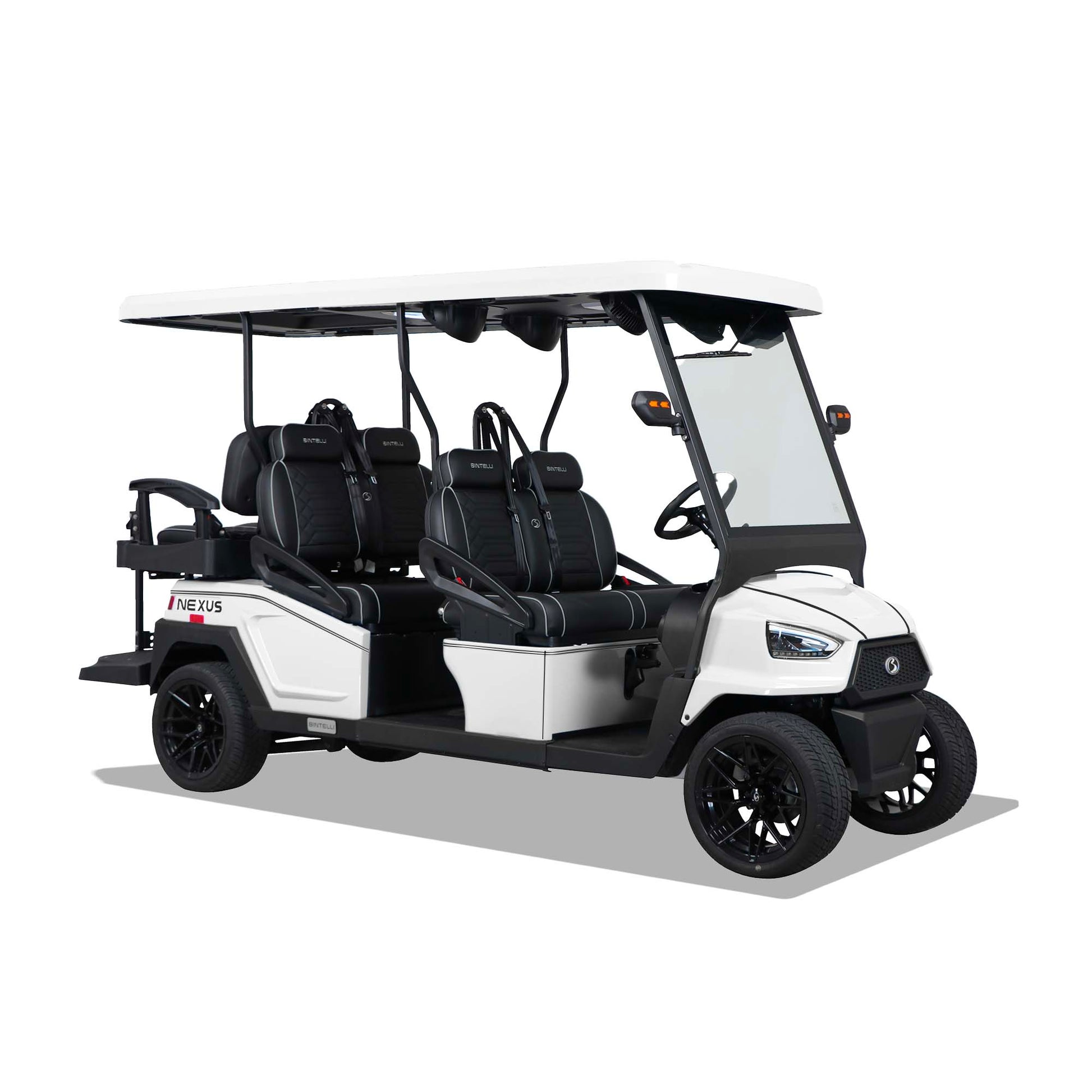 2026 Bintelli Nexus Gen2 6 Seater Golf Cart in White