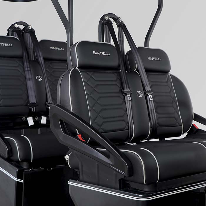 2026 Bintelli Nexus Gen2 6 Seater Golf Cart in Red