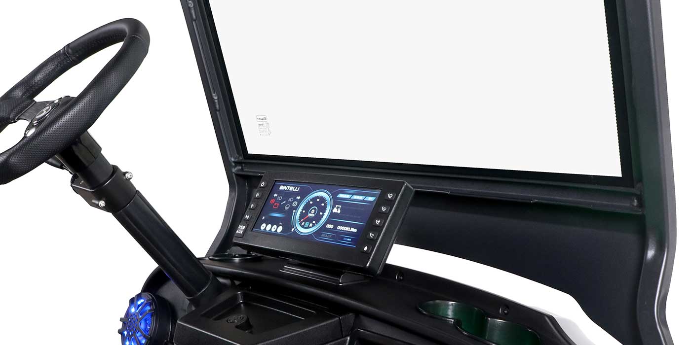 2026 Bintelli Nexus Gen2 6 Seater Golf Cart in Red