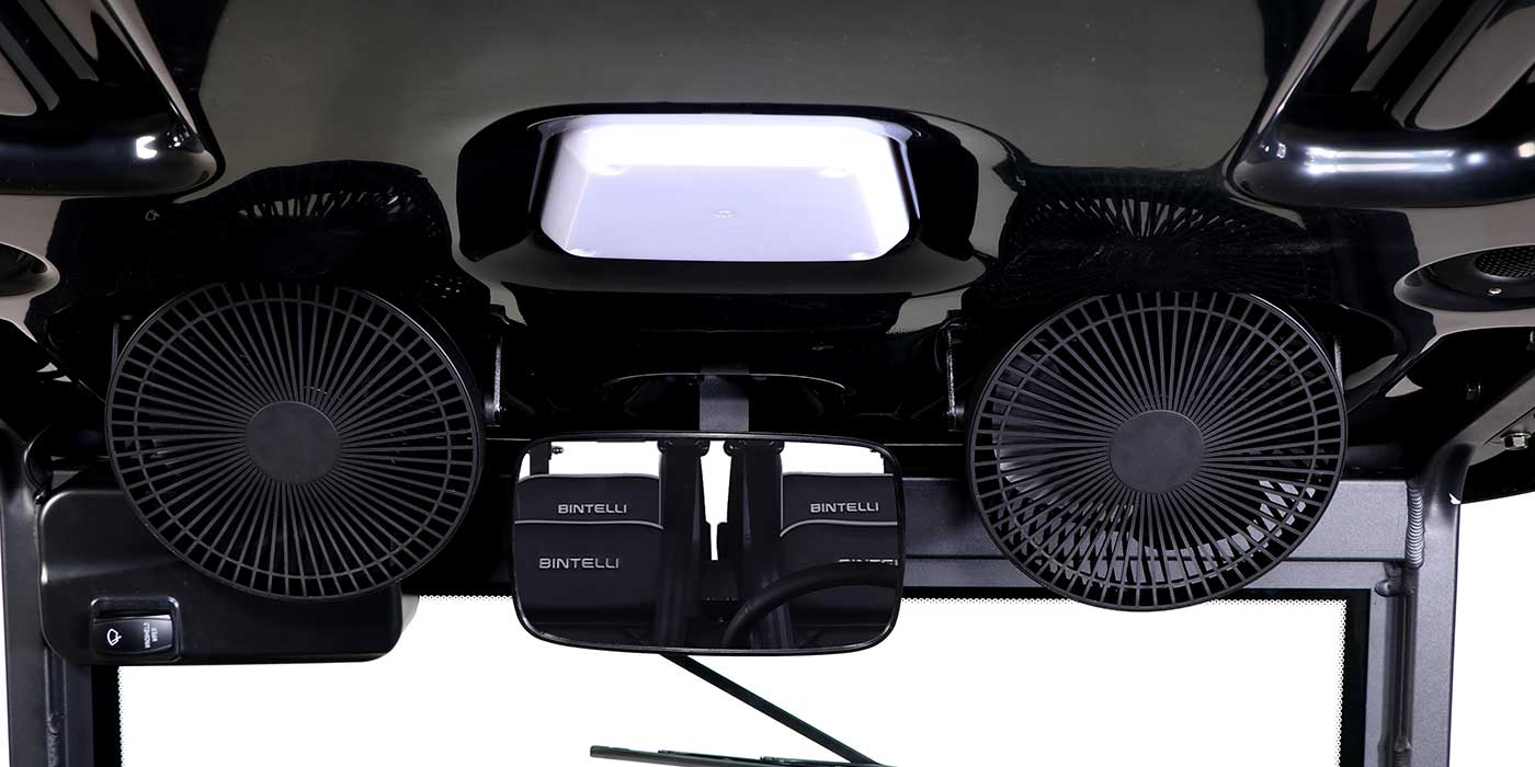 2026 Bintelli Nexus Gen2 6 Seater Golf Cart in Anvil