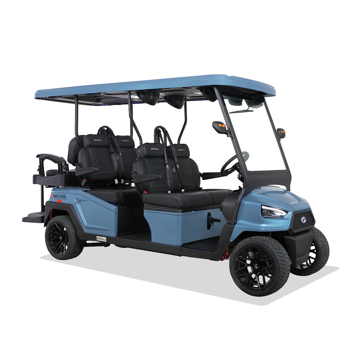 2026 Bintelli Nexus Gen2 6 Seater Golf Cart in Anvil