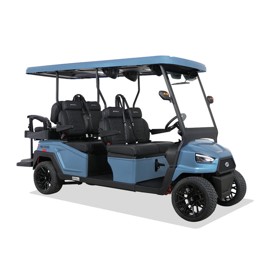 2026 Bintelli Nexus Gen2 6 Seater Golf Cart in Anvil