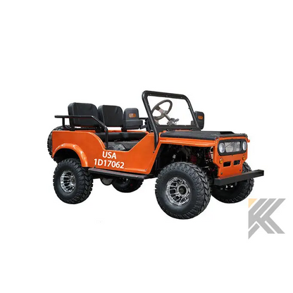 Jeep GR-2 Semi Auto Children's Go-Kart Buggy, 125cc 4 Stroke Kryptex Golf Carts