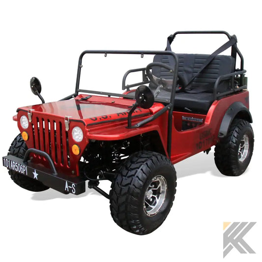 Coolster Challenger 125 Go Kart Kryptex Golf Carts