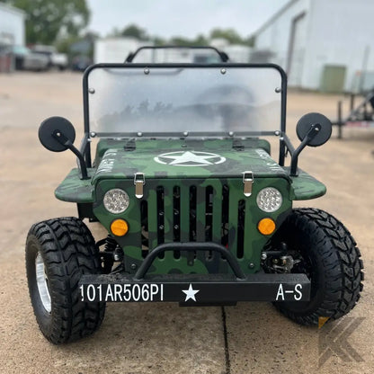 Coolster Challenger 125 Go Kart Kryptex Golf Carts